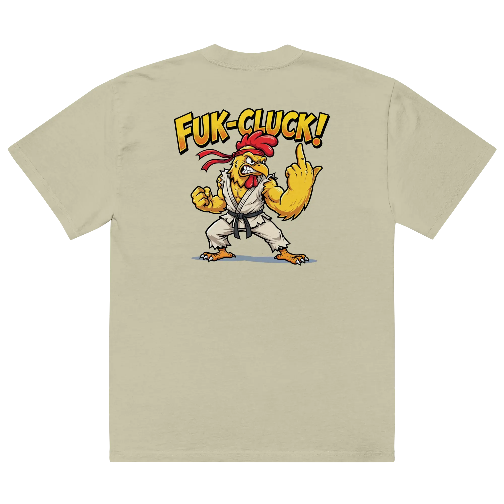 FUK CLUCK PREMIUM OVERSIZED TSHIRT